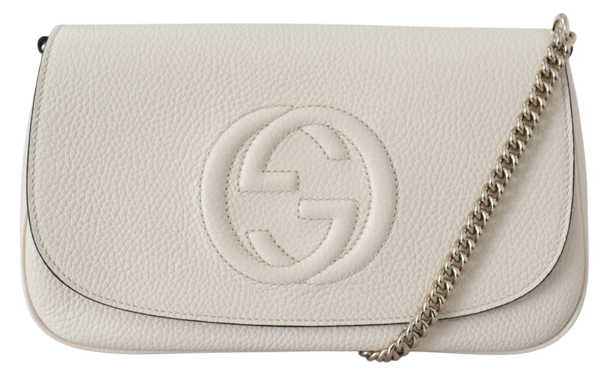 White gucci disco bag sale